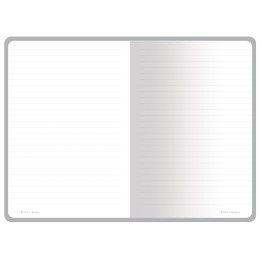 Тетрадь с каменной бумагой А5 "Carrara" 40 л., линейка, бордовый