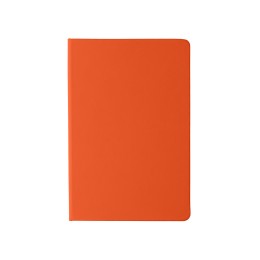 Блокнот в твердой обложке A5 «Виспи 2.0» в клетку, оранжевый
