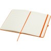 Блокнот Spectrum Plus формата A5 в твердой обложке - Оранжевый