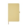 Блокнот Fabianna с мятой бумагой в твердой обложке, оливковый
