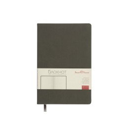 Блокнот А5 "Megapolis Velvet", серый