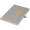 Блокнот А5 из RPET "Harvey", 80 листов FSC бумага, серый