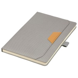 Блокнот А5 из RPET "Harvey", 80 листов FSC бумага, серый