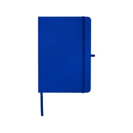 Teak блокнот А5 из переработан. материала в твердой обложке с линован. страницами - Ярко-синий