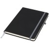 Блокнот Noir среднего размера, черный/серый
