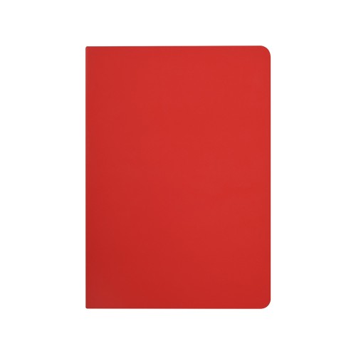 Бизнес-тетрадь А5 "Pragmatic Contrast", 40 листов в клетку, красный с темно-серым срезом