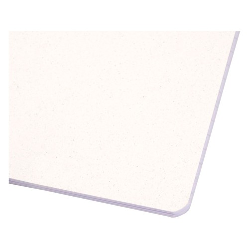 Блокнот Fabia с переплетом, изготовленный из рубленой бумаги, белый