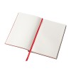 Блокнот А5 "Scribe", гибкая обложка, 96 листов 80 гр/м2, красный
