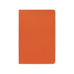 Блокнот "Wispy", твердая обложка A5, 64 листа в линейку, оранжевый