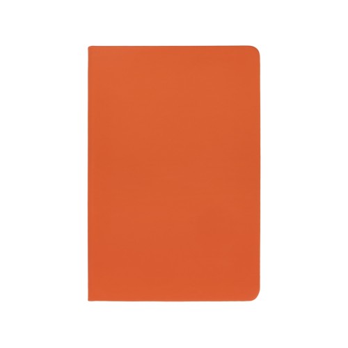 Блокнот "Wispy", твердая обложка A5, 64 листа в линейку, оранжевый