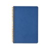 Бизнес тетрадь на гребне А5 "Pragmatic", 60 листов в клетку, синий