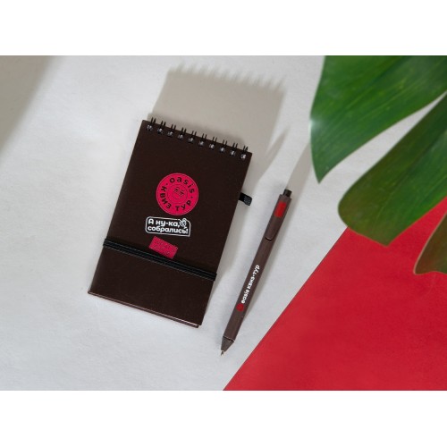 Блокнот B7 «Kaffi», темный кофе