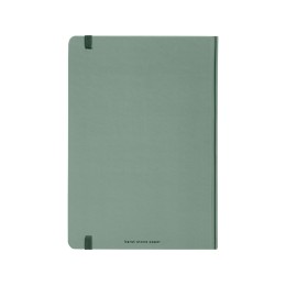 Блокнот в твердом переплете Karst формата A5, зеленый яркий