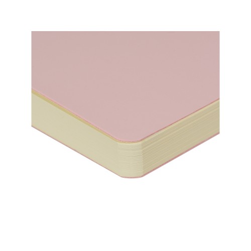 Скетчбук "Sketch & Art" в мягком переплете 140х210 мм, 100 л. бежевой бумаги 100 гр., розовый