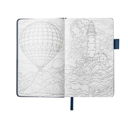 Блокнот "Vision Trend" А5 в твердой обложке, синий