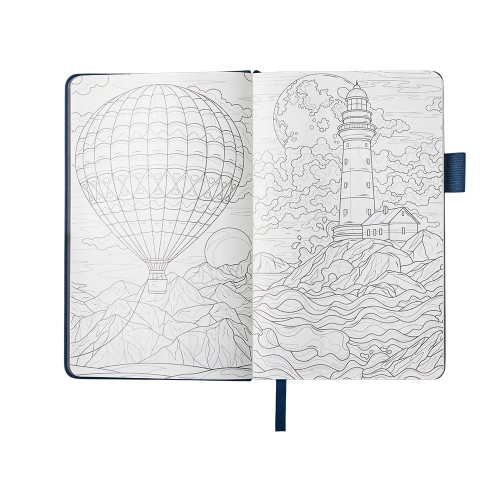 Блокнот "Vision Trend" А5 в твердой обложке, синий