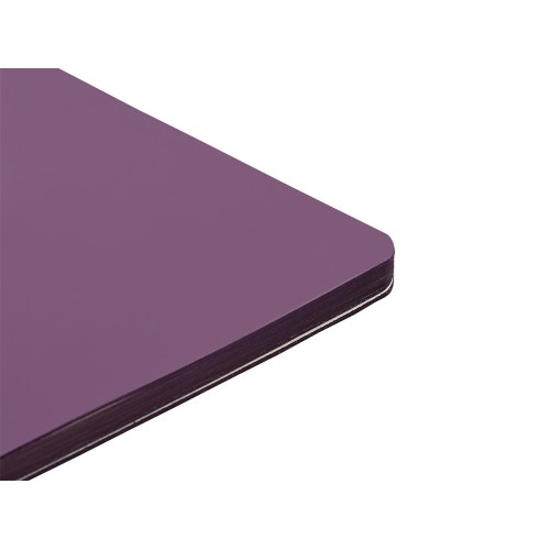 Блокнот "Audrey" А5 на сшивке в гибкой обложке софт-тач, фиолетовый