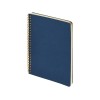 Бизнес тетрадь на гребне А5 "Pragmatic", 60 листов в клетку, темно-синий