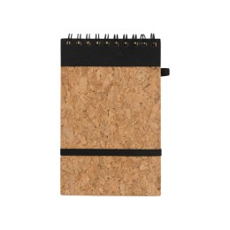 Блокнот B7 «Forli» с обложкой из пробки, натуральный (Р)