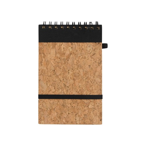 Блокнот B7 «Forli» с обложкой из пробки, натуральный (Р)