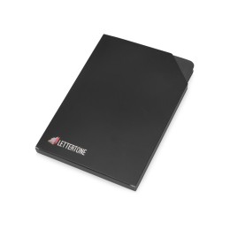 Блокнот «Notepeno» А5 с тонированными линованными страницами, серый