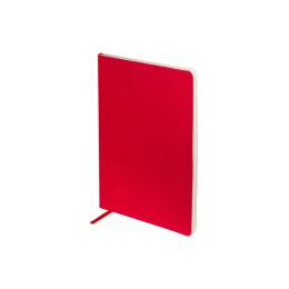 Блокнот А5 "Megapolis Flex Velvet", красный