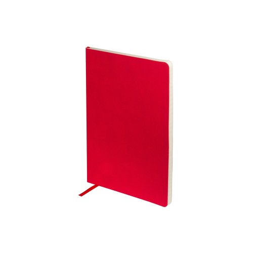 Блокнот А5 "Megapolis Flex Velvet", красный