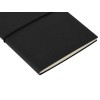 Блокнот "Horizon" с горизонтальной резинкой, гибкая обложка, 80 листов, черный