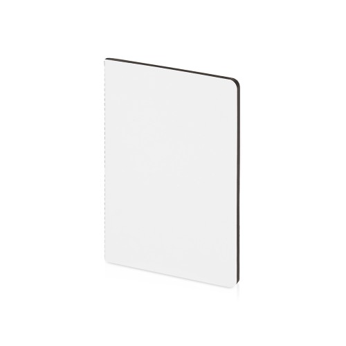 Бизнес-тетрадь А5 "Pragmatic Contrast", 40 листов в клетку, белый с черным срезом