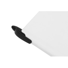 Блокнот «Notepeno» А5 с тонированными линованными страницами, белый