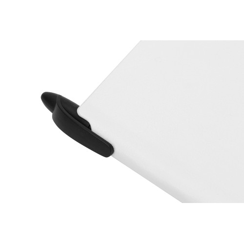 Блокнот «Notepeno» А5 с тонированными линованными страницами, белый