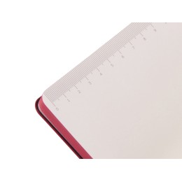 Блокнот А5 "Notepeno Max", 96 листов 80 гр/м2 белой FSC бумаги, красный