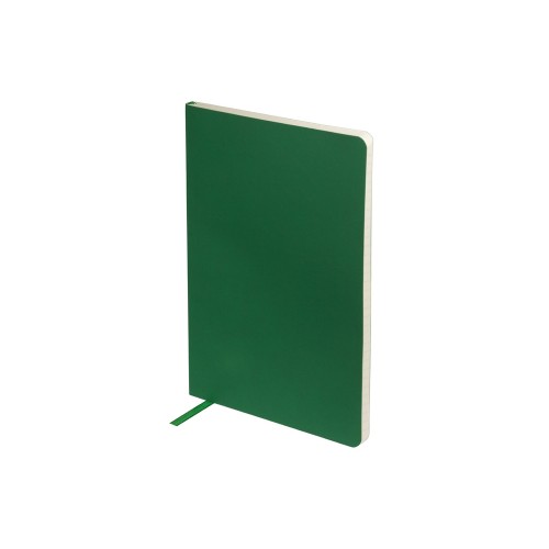 Блокнот А5 "Megapolis Flex Velvet", зеленый