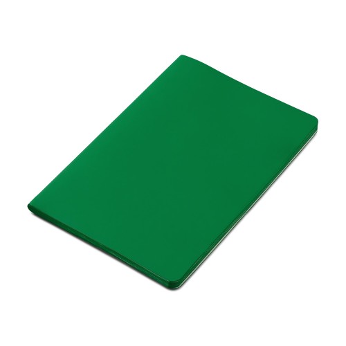 Блокнот "Audrey" А5 на сшивке в гибкой обложке софт-тач, зеленый