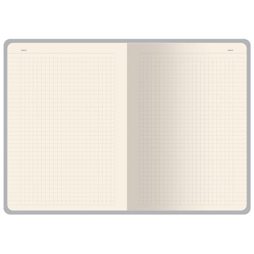 Бизнес-тетрадь А5 "Pragmatic Contrast", 40 листов в клетку, черный с черным срезом