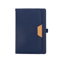 Блокнот А5 из RPET "Harvey", 80 листов FSC бумага, синий