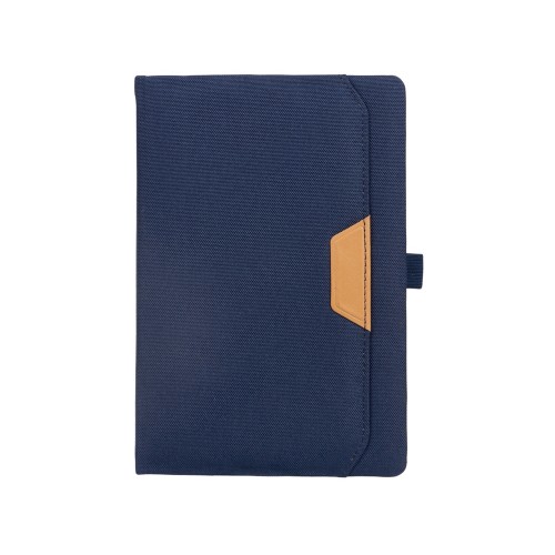 Блокнот А5 из RPET "Harvey", 80 листов FSC бумага, синий