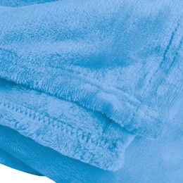 Плед мягкий флисовый Fancy, голубой