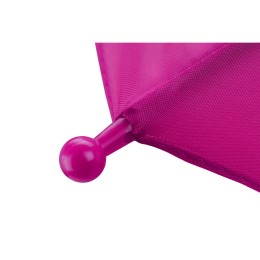 Зонт-трость "Edison", полуавтомат, детский, фуксия