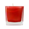 Свеча парафиновая парфюмированная в стекле "Palo", красная