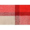 Плед акриловый в клетку Tartan, красный