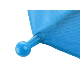 Зонт-трость "Edison", полуавтомат, детский, голубой