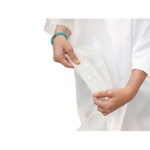 Пончо «Hawaii» c чехлом детский, белый