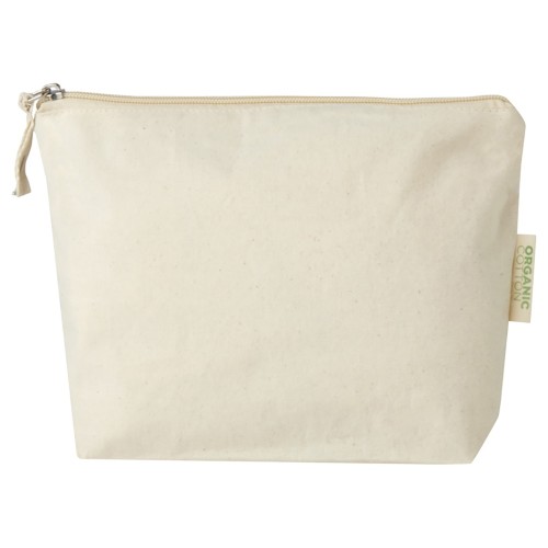 Orissa косметичка из органического материала GOTS 180 г/м², 1л - Натуральный