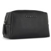Косметичка BUGATTI БЕЛЛА | BELLA, чёрная, воловья кожа/полиэстер, 19х8,5х11 см