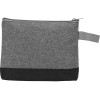Косметичка двухцветная Trivium, серый/черный