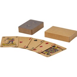 Набор игральных карт из крафт-бумаги Ace - Натуральный