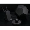 Беспроводная зарядка-подставка с подсветкой "Glow box", черный (Р)
