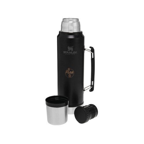 Stanley Classic бутылка объемом 1000 мл - Черный матовый