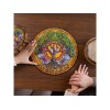 Деревянный пазл мандала "Дерево жизни"